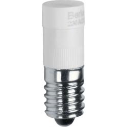 LED lamp E10, light control, white