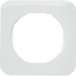 Frame 1gang, R.1, p. white glossy