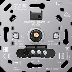 Standard rotary dimmer LED 1730DD