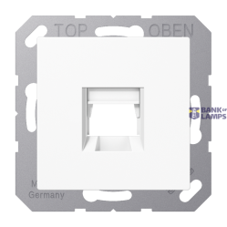 Centre plate for MJ f. 1 socket A1569-1WEWW