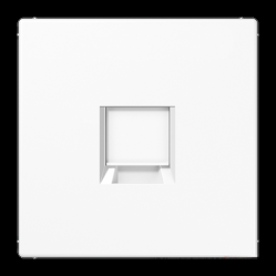 Centre plate for MJ f. 1 socket LS1969-1WEWW
