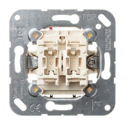 2-gang push-button insert  1-pole, 1-way 535U