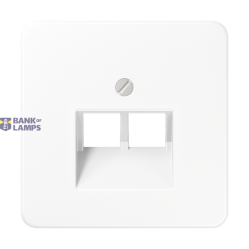 Center pl.f.2-gang modular Jack CD569-2UAWW
