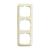 2513-212-507 Cover Frame 3gang(s) white - Busch-Duro 2000