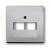 1803-02-83 CoverPlates (partly incl. Insert) future®, Busch-axcent® Aluminium silver