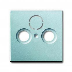 1743-83 CoverPlates (partly incl. Insert) future®, Busch-axcent® Aluminium silver