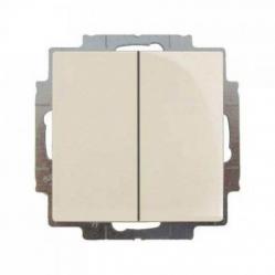 Switch Basic 55 2-way 1+1 cream tactile