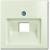 Central plate Basic 55 1×RJ cream 1803-92-507