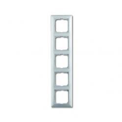 2515-92-507 Cover Frame 5gang(s) white - Basic55