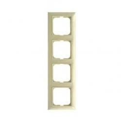 2514-92-507 Cover Frame 4gang(s) white - Basic55