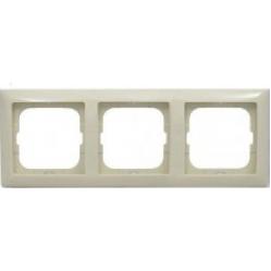 2513-92-507 Cover Frame 3gang(s) white - Basic55
