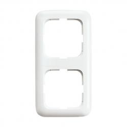 2512-214 Cover Frame carat® Alpine white