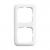 2512-214 Cover Frame carat® Alpine white