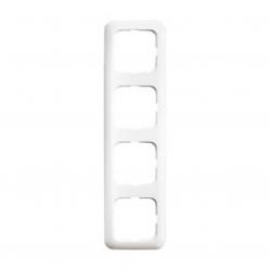 2514-214 Cover Frame 4gang(s) alpine white - Reflex SI