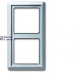 2102-33 Cover Frame carat® Aluminium silver