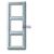 2103-33 Cover Frame carat® Aluminium silver