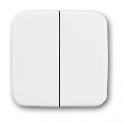2505-214 Rocker Switch/push button Two-part rocker alpine white - Reflex SI