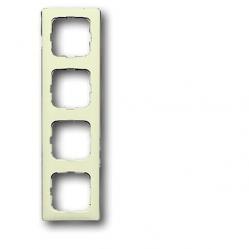 2514-212K-102 Cover Frame 4gang(s) white - Busch-Duro 2000 SI Linear