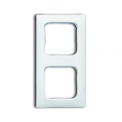 2512-214K-102 Cover Frame 2gang(s) alpine white - Reflex SI Linear