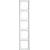 1725-884K Cover Frame future® linear studio white matt