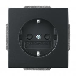 20 EUC-885 CoverPlates (partly incl. Insert) future®, Busch-axcent®, carat® black matt