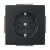 20 EUC-885 CoverPlates (partly incl. Insert) future®, Busch-axcent®, carat® black matt
