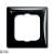 2511-95-507 Cover Frame 1gang(s) château-black - Basic55