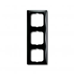 2513-95-507 Cover Frame 3gang(s) château-black - Basic55