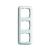 2513-214-500 Cover Frame 3gang(s) alpine white - Reflex SI