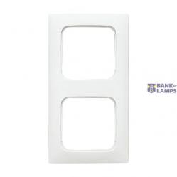 Cover Frame 2-Gang 2512-214K 102 500 2CKA001725A1540