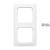 Cover Frame 2-Gang 2512-214K 102 500 2CKA001725A1540
