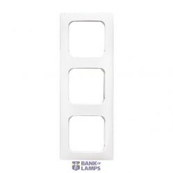 2513-214K-102-500 Cover Frame SI/Reflex SI Alpine white