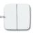 2505-214-500 Cover Plates (partly incl. Insert) Switch/push button Single rocker Without imprint alpine white - Reflex SI/SI Linear