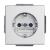 20 EUC-83-500 CoverPlates (partly incl. Insert) future®, Busch-axcent® Aluminium silver