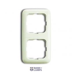 2512-212-500 Cover Frame SI/Reflex SI White