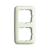 2512-212-500 Cover Frame SI/Reflex SI White