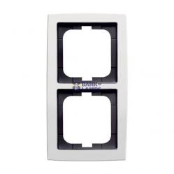 1722-84-500 Cover Frame future®, Busch-axcent®, solo®; carat® Studio white