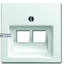 1803-02-914 CoverPlates (partly incl. Insert) Busch-balance® SI Alpine white