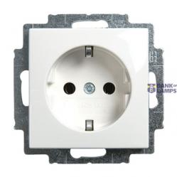 Busch-Jaeger Schuko Socket Outlet Insert 20 EUC-914 Alpine White