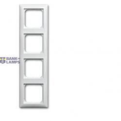 1724-914 Cover Frame Busch-balance® SI Alpine white