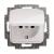 20 EUK-214 CoverPlates (partly incl. Insert) carat® Alpine white