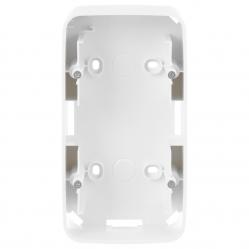 1702-214 Mounting Box 2 gang alpine white - Reflex SI