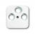 1743-03-214 CoverPlates (partly incl. Insert) carat® Alpine white