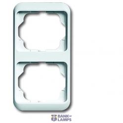 1732-24G Cover Frame 2gang(s) studio white - alpha nea