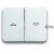 1785 JA-24G CoverPlates (partly incl. Insert) carat® Studio white