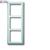 2103-34 Cover Frame carat® Alpine white