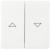 1785 JA-84 CoverPlates (partly incl. Insert) future®, Busch-axcent®, solo®; carat® Studio white