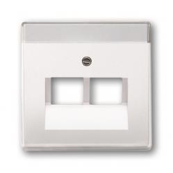 1803-02-84 CoverPlates (partly incl. Insert) future®, Busch-axcent®, solo®; carat® Studio white