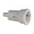 SCHUKO PVC connector Mini, white