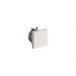 PERILEX flush mounted socket with wall socket, 16 A, IP44 white